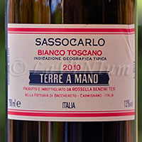 Sassocarlo Terre a Mano 2010 Bacchereto