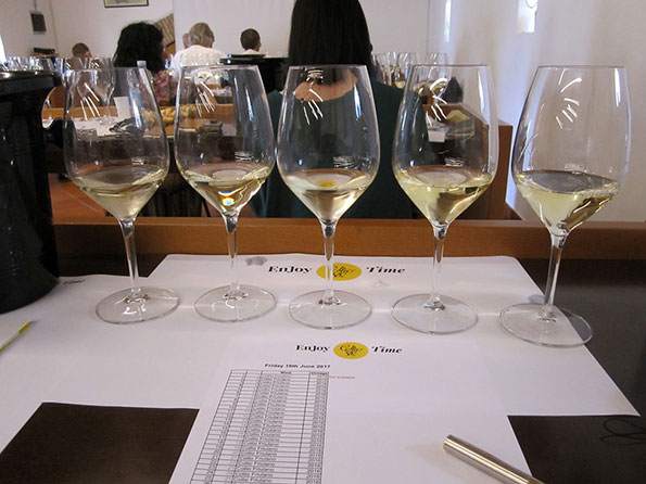 Calici per la degustazione