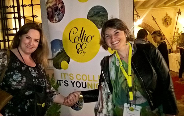 La Sommelier Stefania Marcuz con Fosca Tortorelli