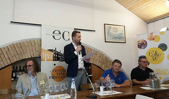 Marco Felluga, Robert Princic, G. Figheli e David di Pradis