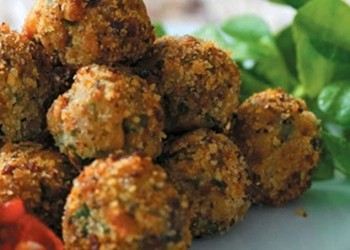 polpette di melanzane fritte
