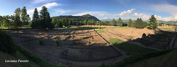 Panoramica del sito archeologico di Libarna