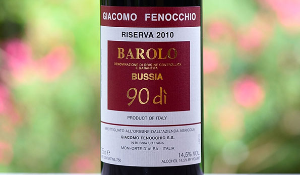 Barolo Bussia 90 dì Riserva 2010 - Giacomo Fenocchio