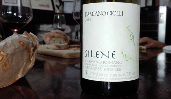 Cesanese Superiore Silene 2015 Damiano Ciolli