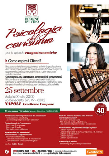 Locandina Psicologia del Consumo