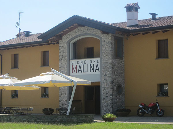 Entrata Vigne del Malina