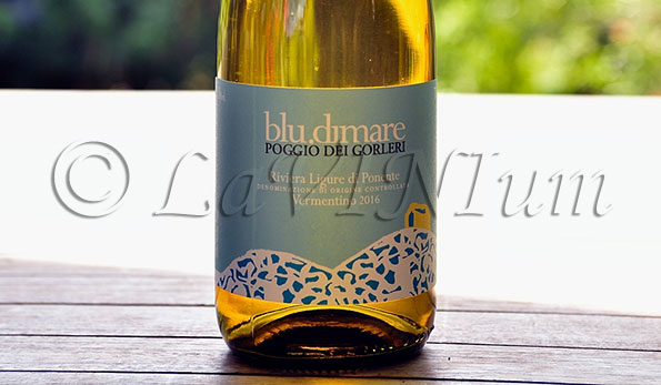 Produttori, un vino al giorno: Riviera Ligure di Ponente Vermentino Blu.dimare 2016 - Poggio dei Gorleri