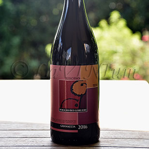 Riviera Ligure di Ponente Granaccia Rebosso 2016 Poggio dei Gorleri