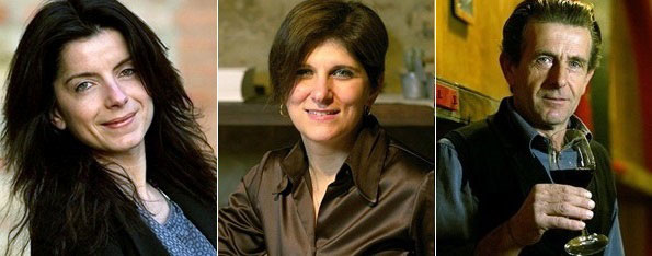 da sinistra Sara Pizziconi, Renata Guerrini e Vannino Rossi