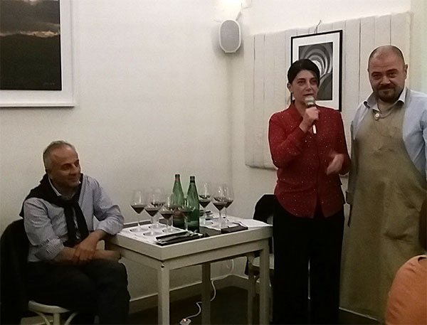 Paolo Caciorgna, Marina Alaimo e Mario Lombardi