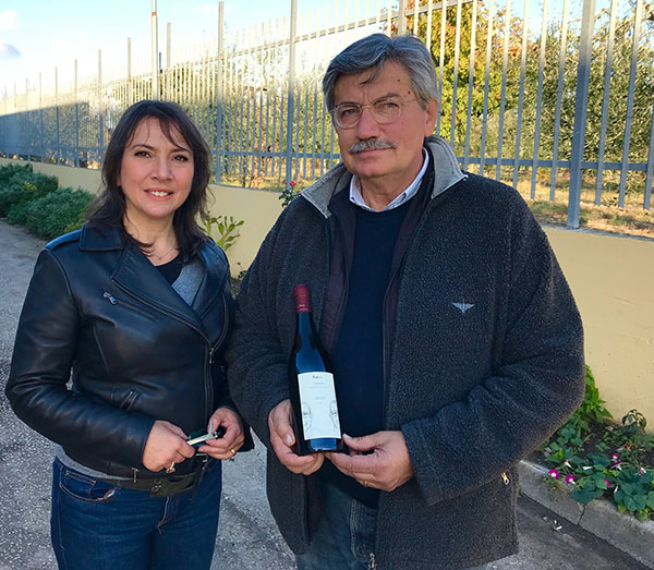 Carmen Guerriero con Beniamino Faccilongo