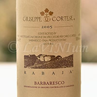 Barbaresco Rabajà 2005 Giuseppe Cortese