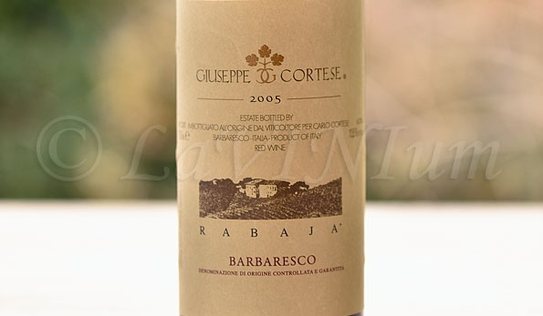 Barbaresco Rabajà 2005 Giuseppe Cortese