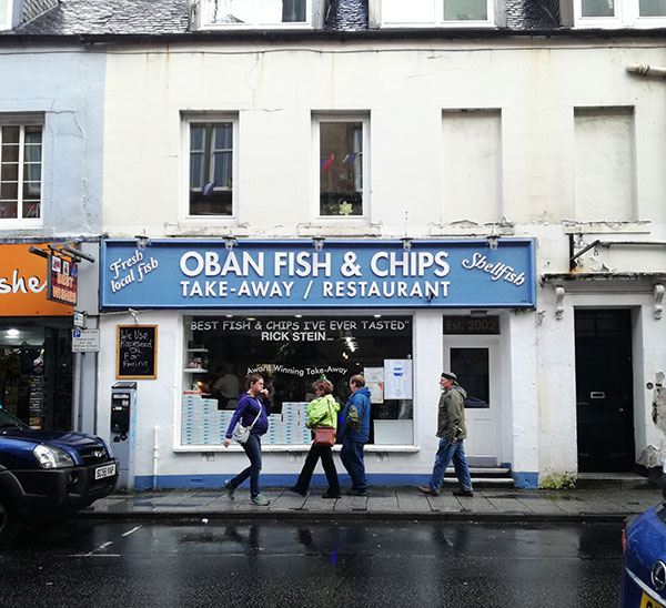 Fish & Chips ad Oban