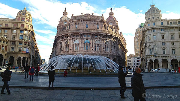 Piazza De Ferrari a Genova