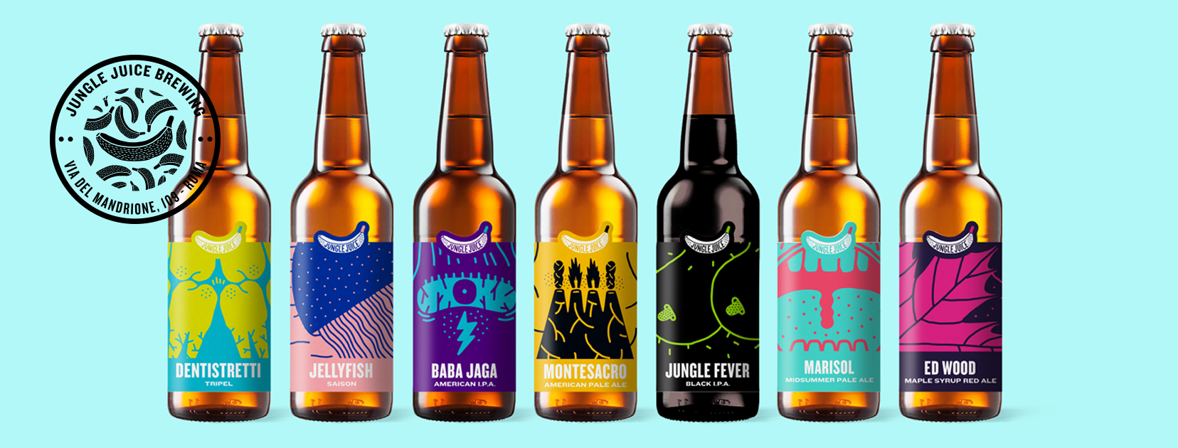 Le birre della Jungle Juice Brewing