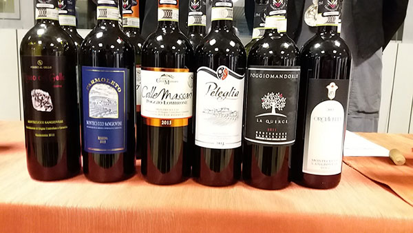 Altri vini Montecucco in degustazione