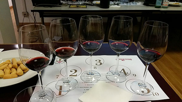 Calici per il Montecucco