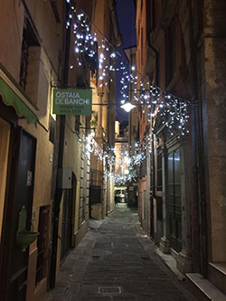 Insegna Ostaia de Banchi a Genova