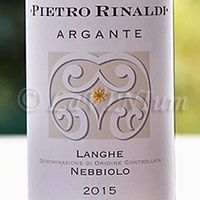 Langhe Nebbiolo Argante 2015 Pietro Rinaldi