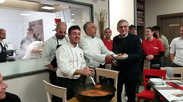 Mirko Balzano, Enzo Coccia e il sindaco di Sarno