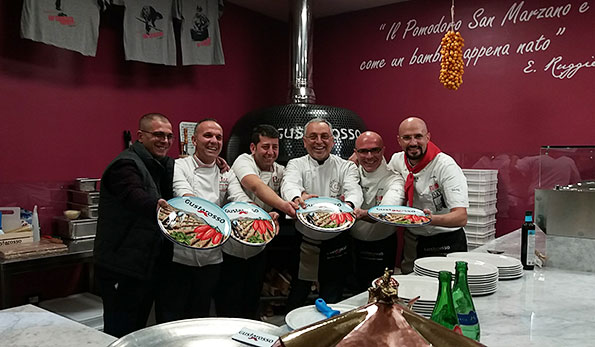 Paolo Ruggiero, Giovanni Improta, Rosario Piscopo, Enzo Coccia, Antonio Fusco ed Eduardo Ore