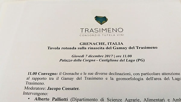 Documento Convegno Trasimeno