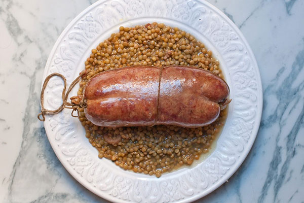 Cotechino con lenticchie