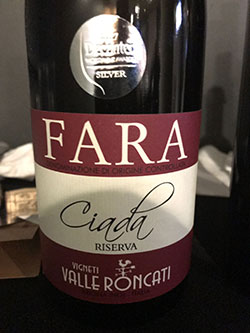 Fara Ciada Riserva Valle Roncati