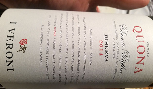 Chianti Rufina Riserva 2014 I Veroni