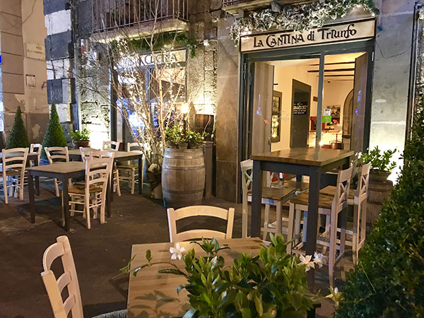 Entrata della Cantina di Triunfo