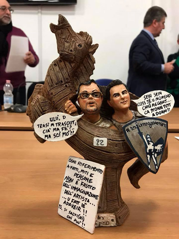 Opera di Francesco Laforgia vincitrice del 30° Premio Fischietto di Rutigliano