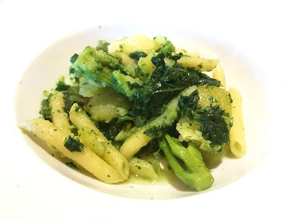 Pasta e minestra di pezza