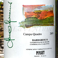 Barbaresco Campo Quadro 2009 Punset