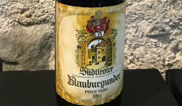 Alto Adige Pinot Nero Riserva 1976 Castello Rametz