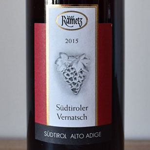 Alto Adige Vernatsch 2015 Castello Rametz