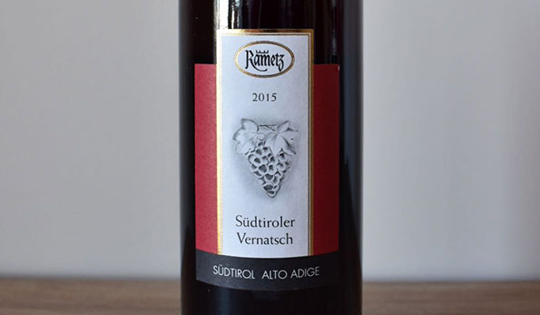 Alto Adige Vernatsch 2015 Castello Rametz