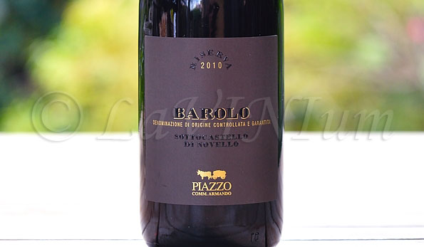 Barolo Sottocastello di Novello Riserva 2010 Piazzo Armando