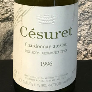 Chardonnay Césuret 1996 Castello Rametz