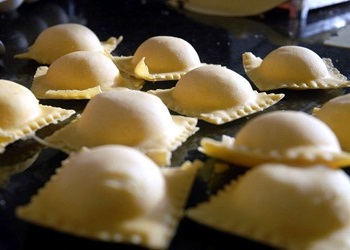 Preparazione ravioli