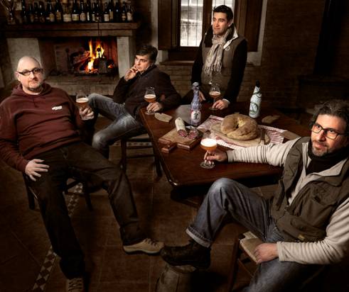 Riccardo Franzoni e il suo staff