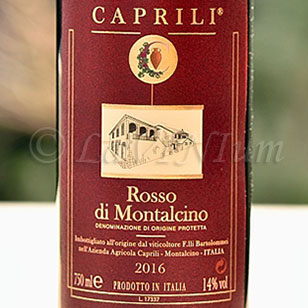Rosso di Montalcino 2016 Caprili