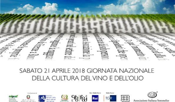 Giornata Nazionale della Cultura del Vino e dell’Olio, il 21 Aprile con AIS Campania alla Reggia di Caserta