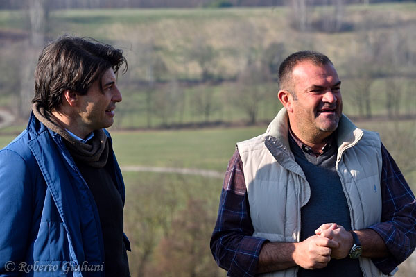Alessandro Ciccioni di Centovigne e Gianni Selva Bonino di Cascina Preziosa