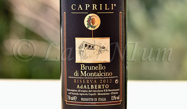 Brunello di Montalcino AdAlberto Riserva 2012 Caprili