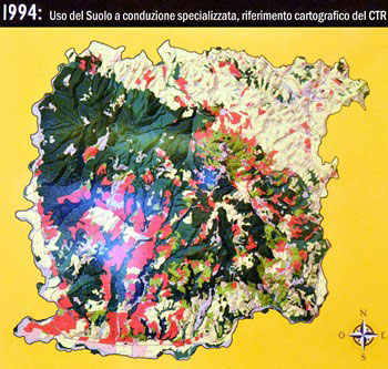 Mappa Montalcino 1994