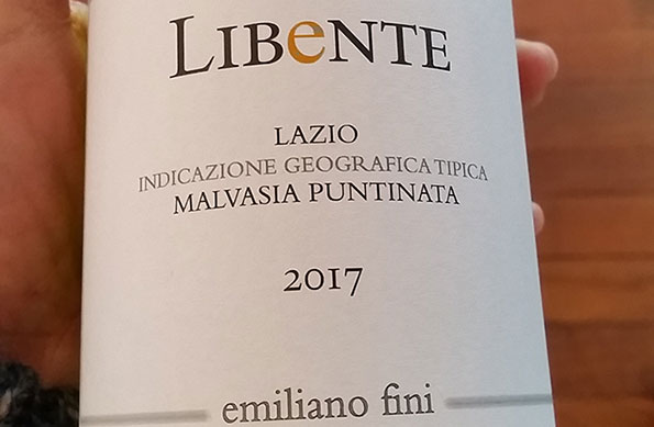Malvsia Puntinata Libente 2017 Emilianio Fini