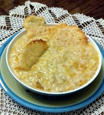 risotto alla zucca e taleggio