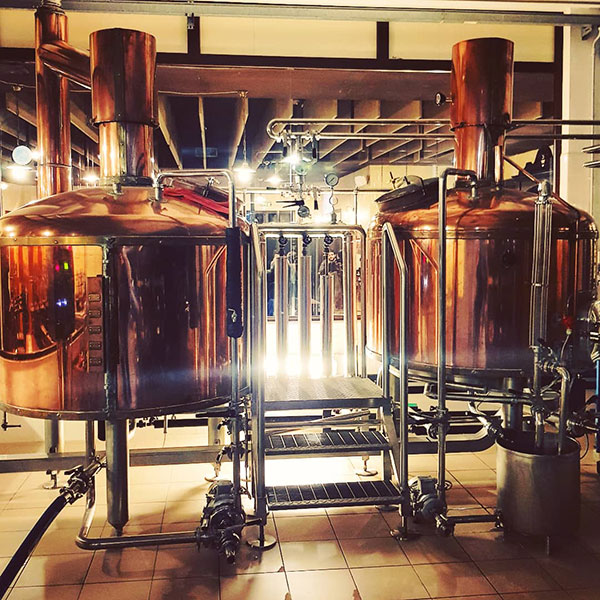 Impianto del birrificio