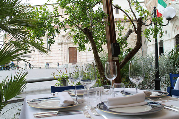 panorama dal Ristorante Canapone